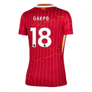 Liverpool Cody Gakpo #18 Hemmatröja Kvinnor 2024-25 Kortärmad